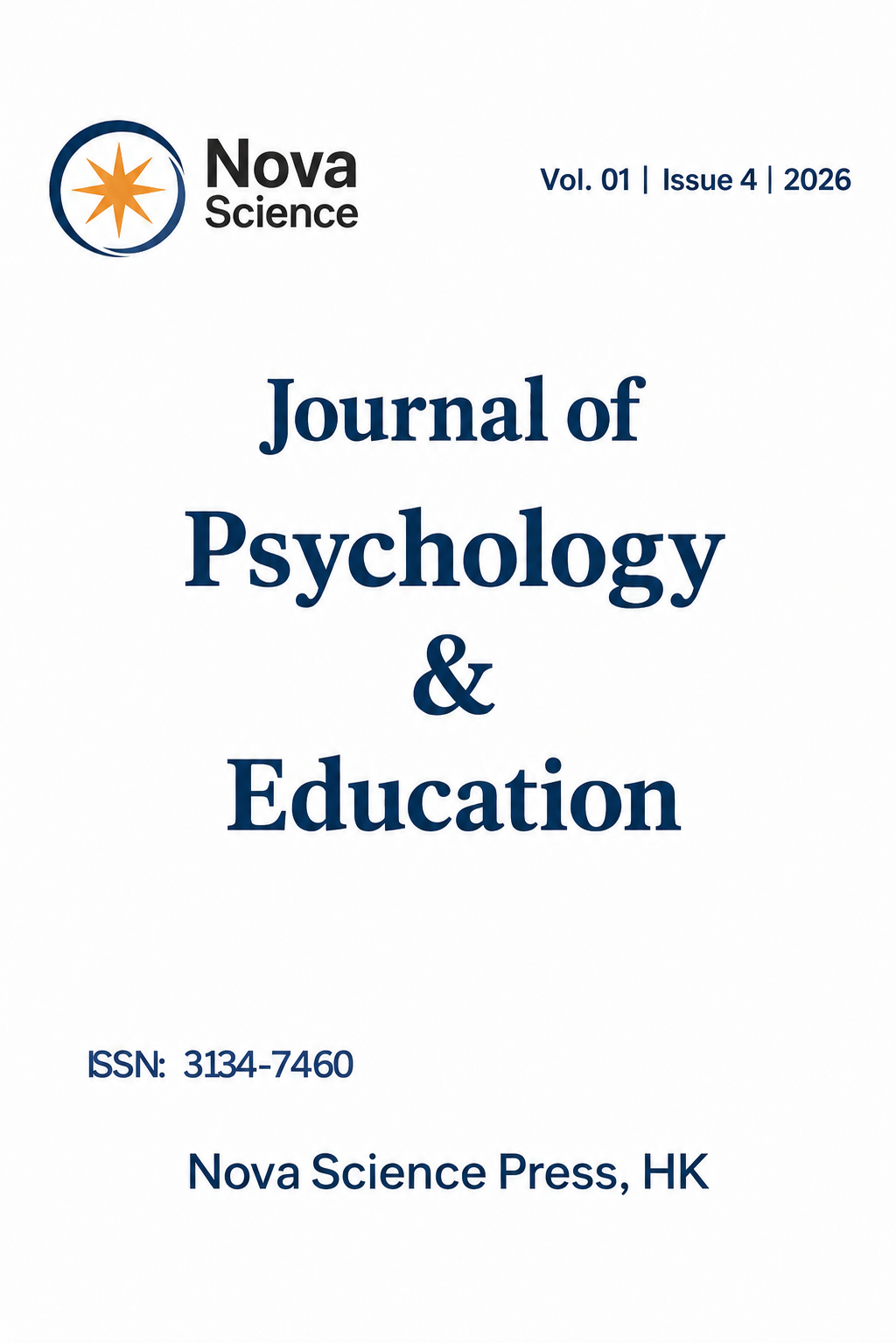 					View Vol. 1 No. 4 (2026): Volume 1, Issue 4, 2026: Journal of Psychology & Education
				