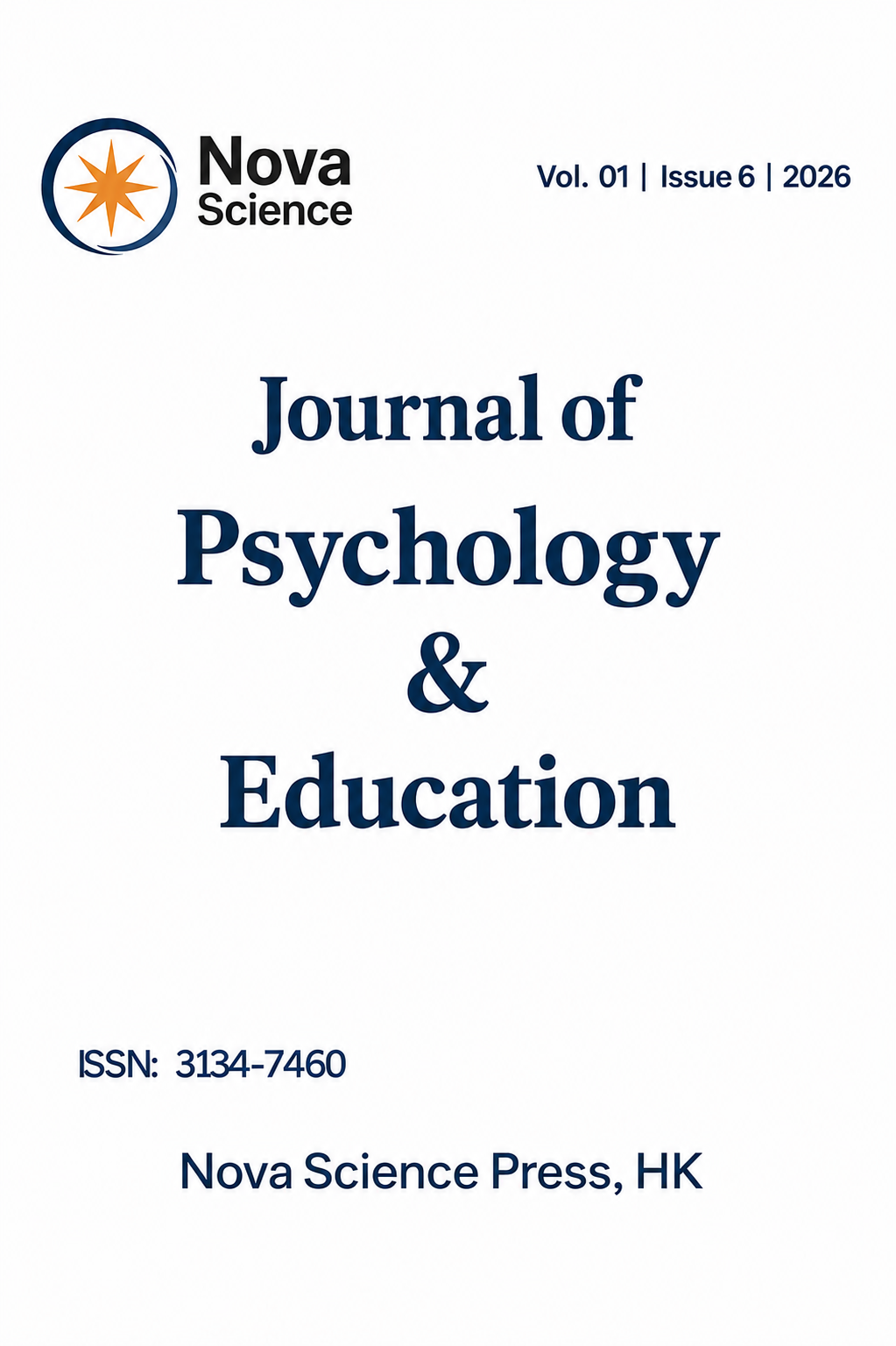 					View Vol. 1 No. 6 (2026): Volume 1, Issue 6, 2026: Journal of Psychology & Education
				